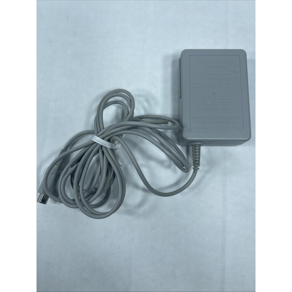 Genuine OEM Nintendo Gray AC Adapter Charger DSi 3DS XL 2DS New 3DS XL Untested